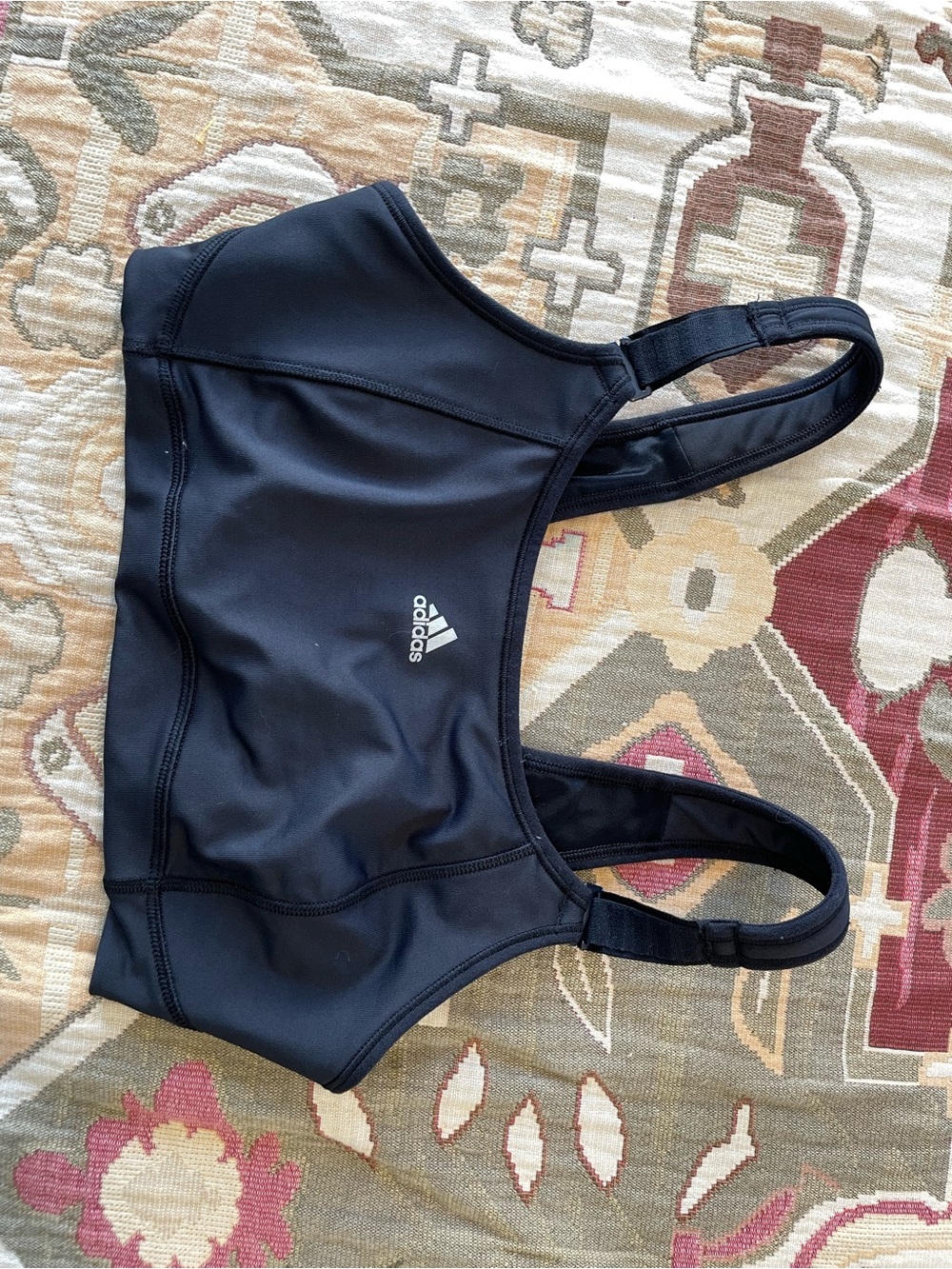ADIDAS Black Sports Bra Sz 34D